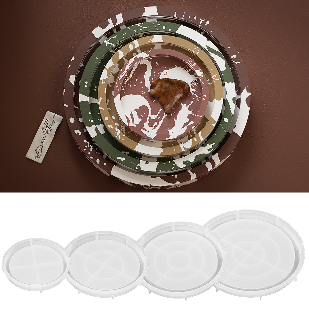 Deep Round Tray Silicon Mold