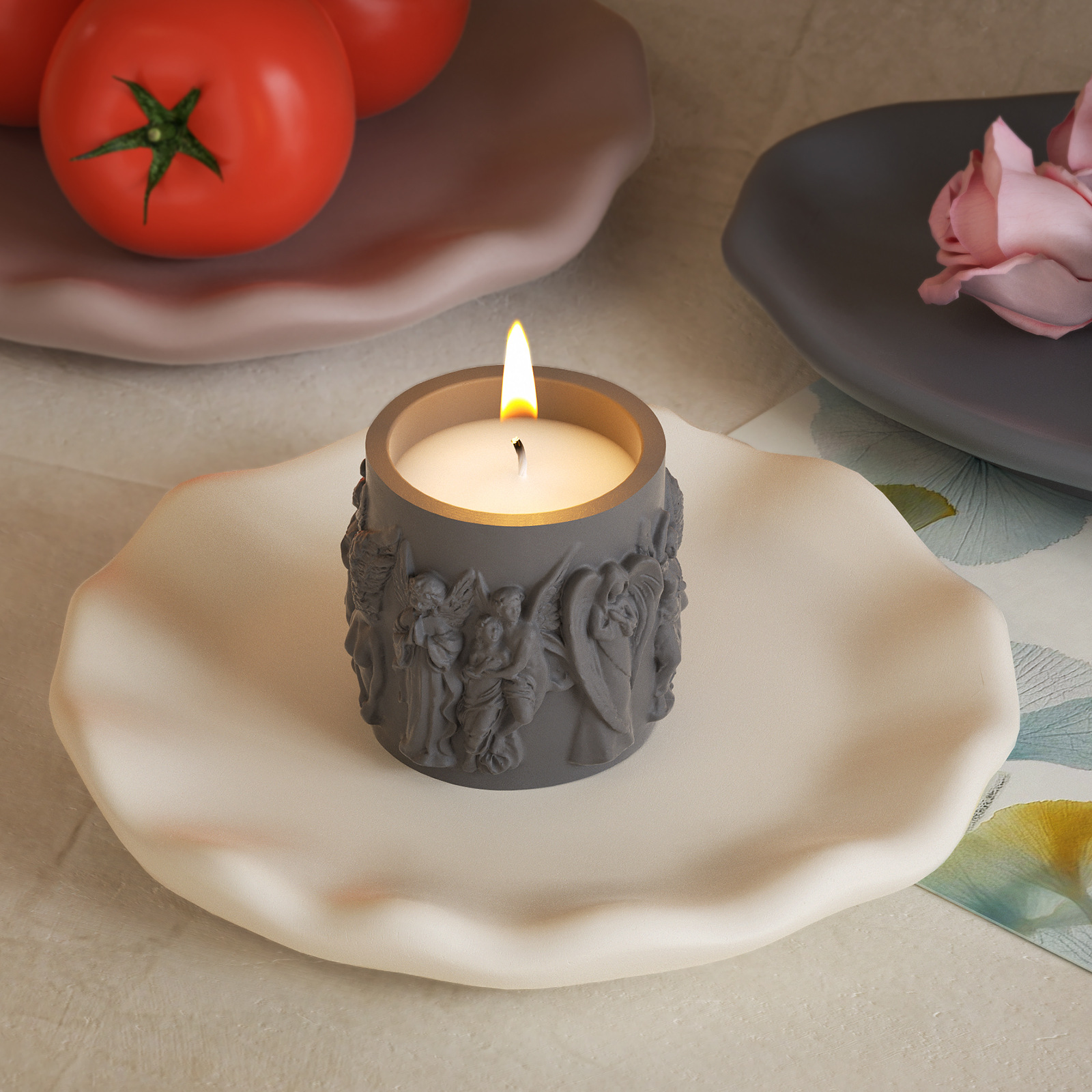 Irregular Cloud Plate Tray