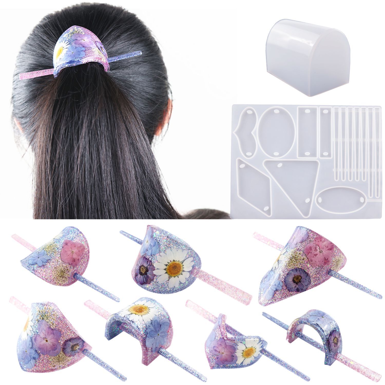 Dome Arch Ponytail Hair Clip Mold