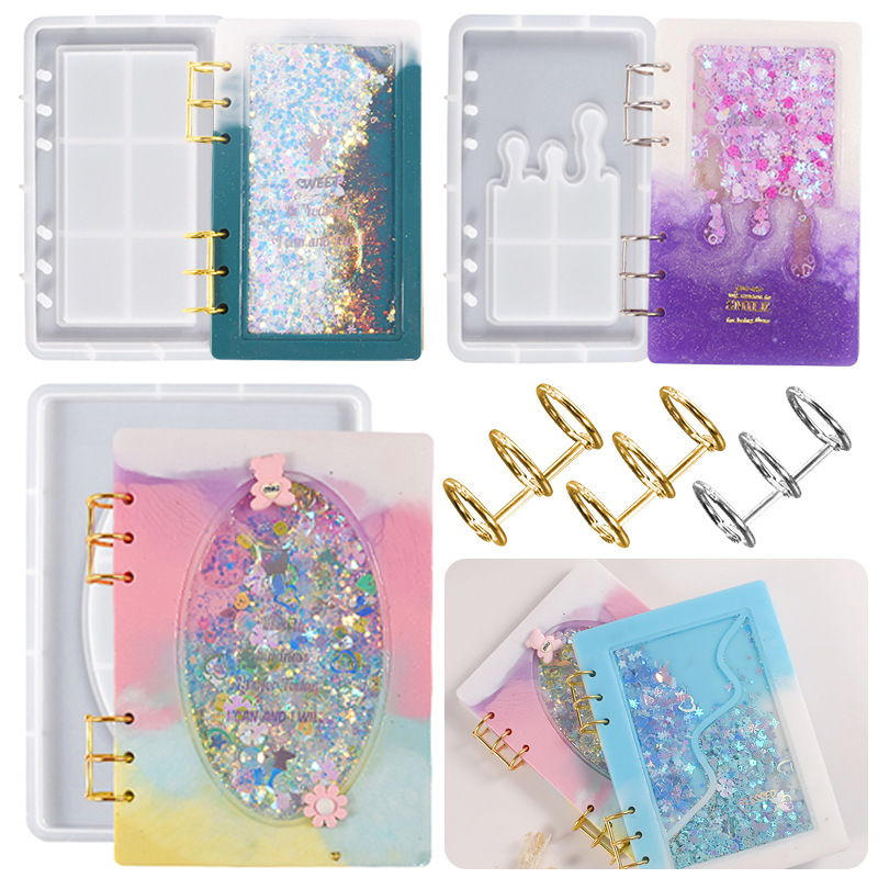 Rectangle Icecream Shaker Notebook Jotter Booklet Mold
