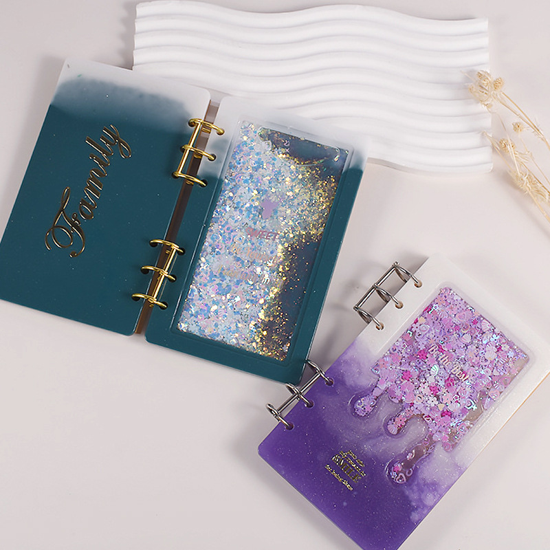 Rectangle Icecream Shaker Notebook Jotter Booklet Mold