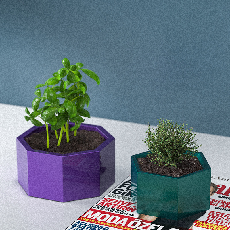 Hexagon Trinket Candle Storage Mold