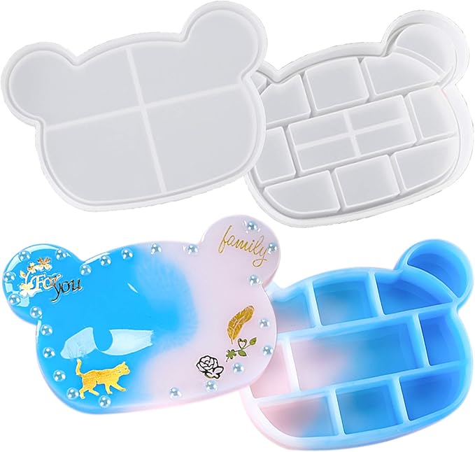 Bear Trinket Box Mold