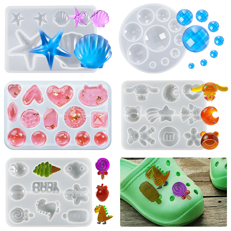 Mini Animal Icecream Shapes Charms Mold