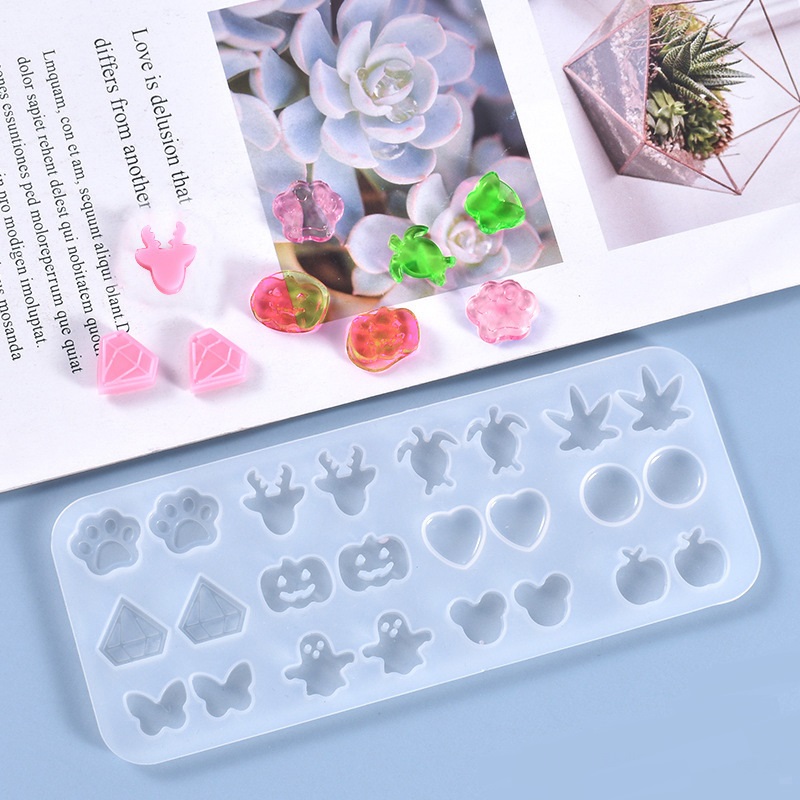 Multi-shape Mini Stud Earring Set