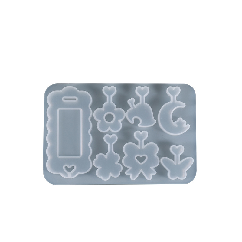 Quicksand Pendant Keychain Charm