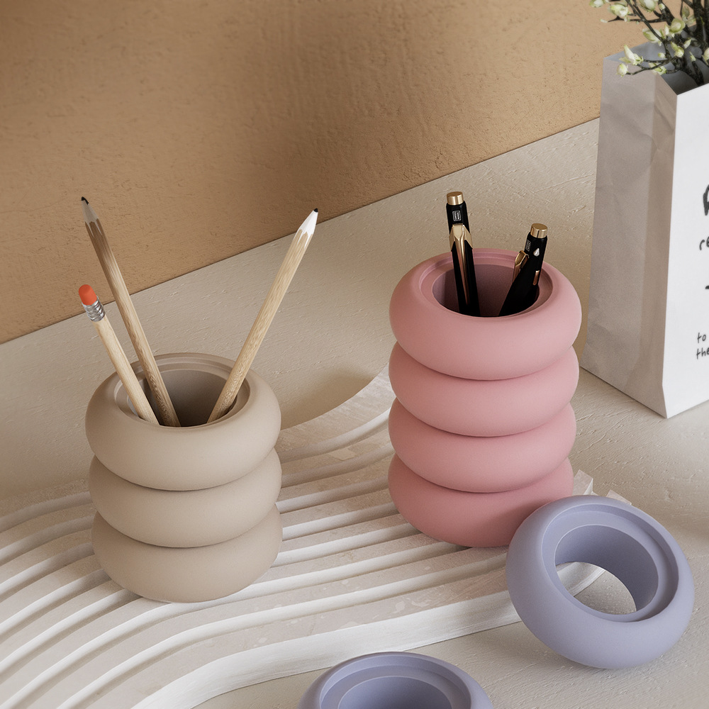 Stackable Pen Holder Cup Candle Mold