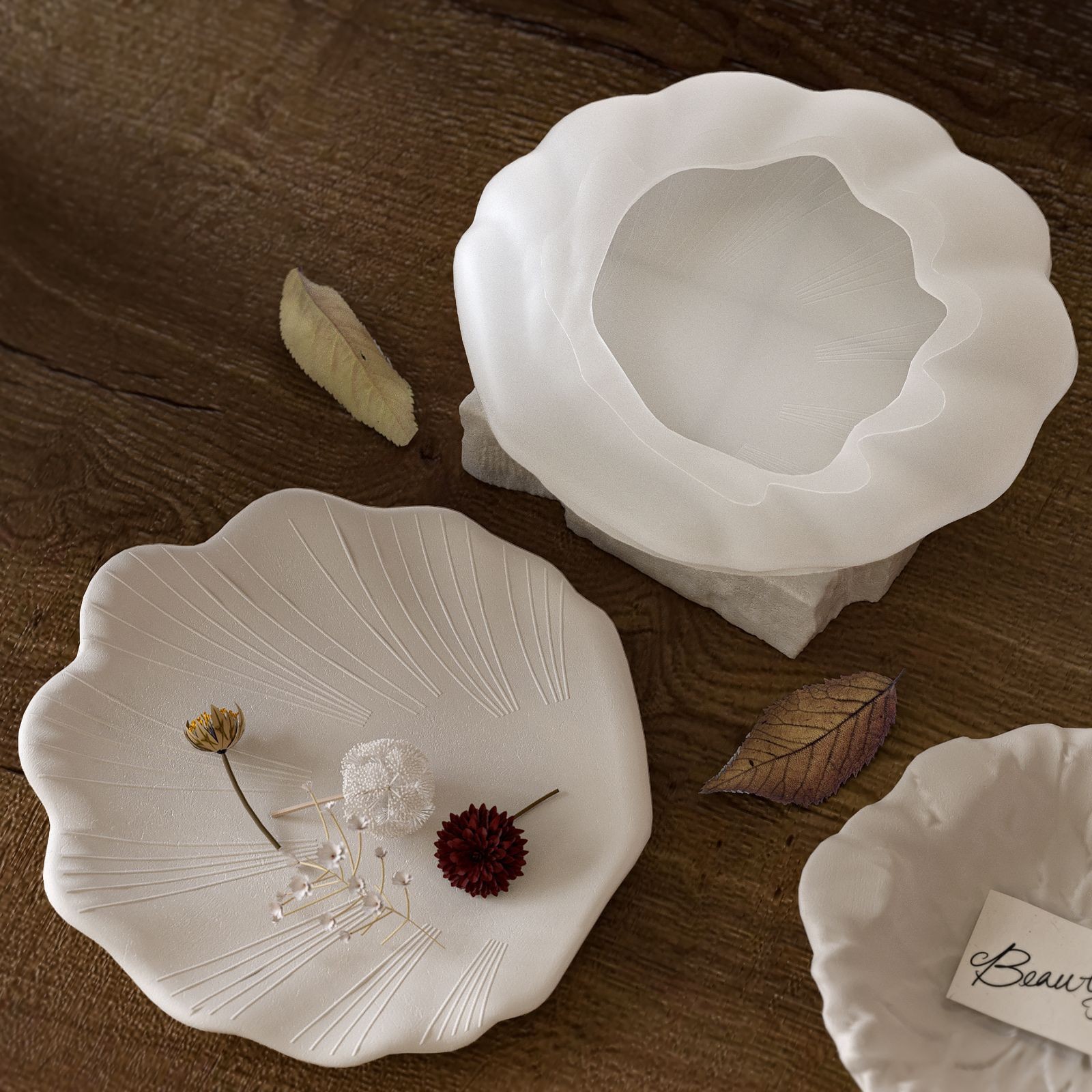 Petal Flower Leaf Tray Mold