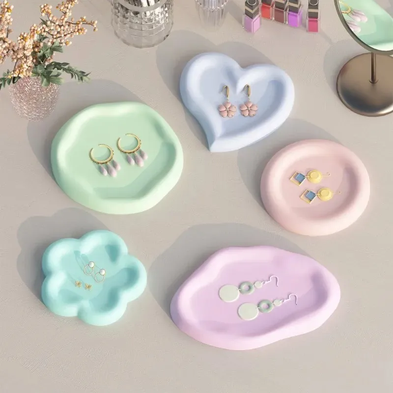 Cloud Heart Shaped Tray Coaster Mold