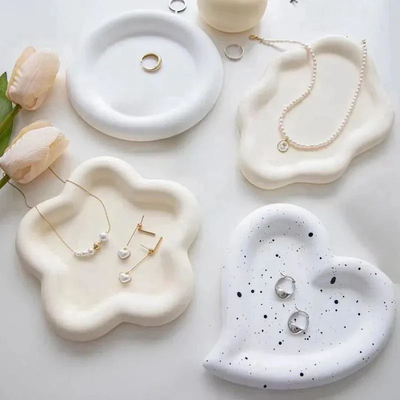 Cloud Heart Shaped Tray Coaster Mold