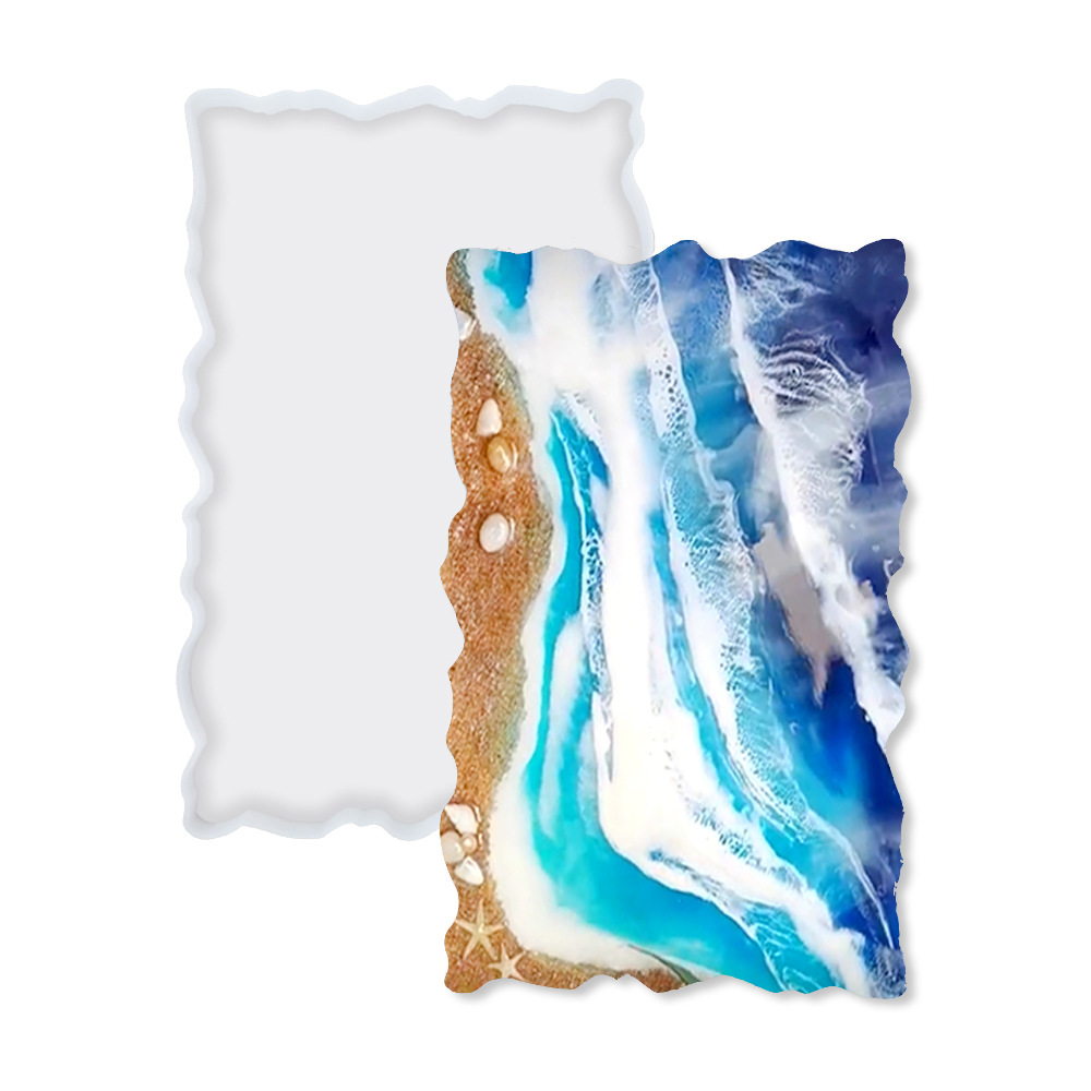 Irregular Egde Tray - Light Mold