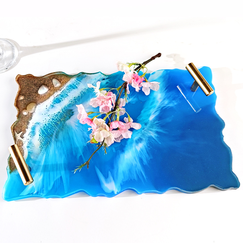 Irregular Egde Tray - Light Mold