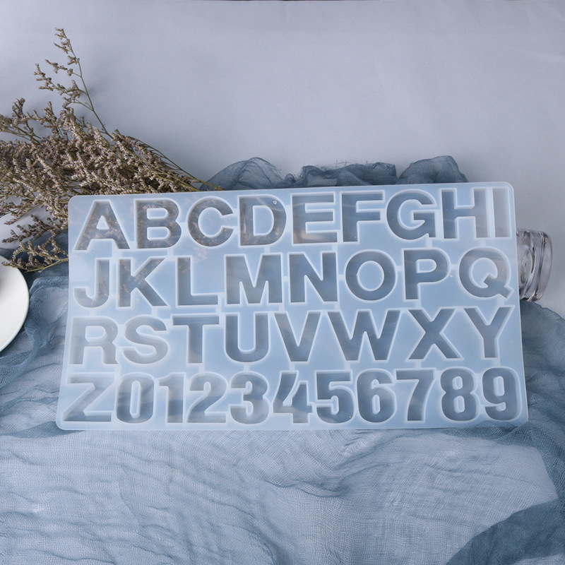 Jumbo A-Z Alphabet Silicone Mold - Full Set