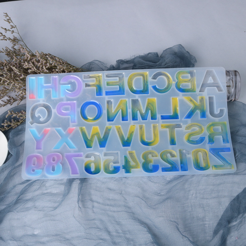 Jumbo A-Z Alphabet Silicone Mold - Full Set