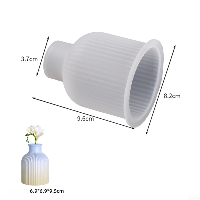 Aromatherapy Diffuser Vase Silicone Mold