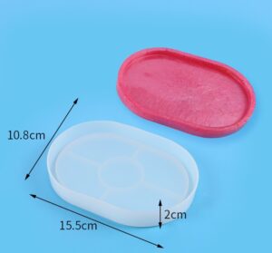 Classic Oval Serving Tray Silicone Mold