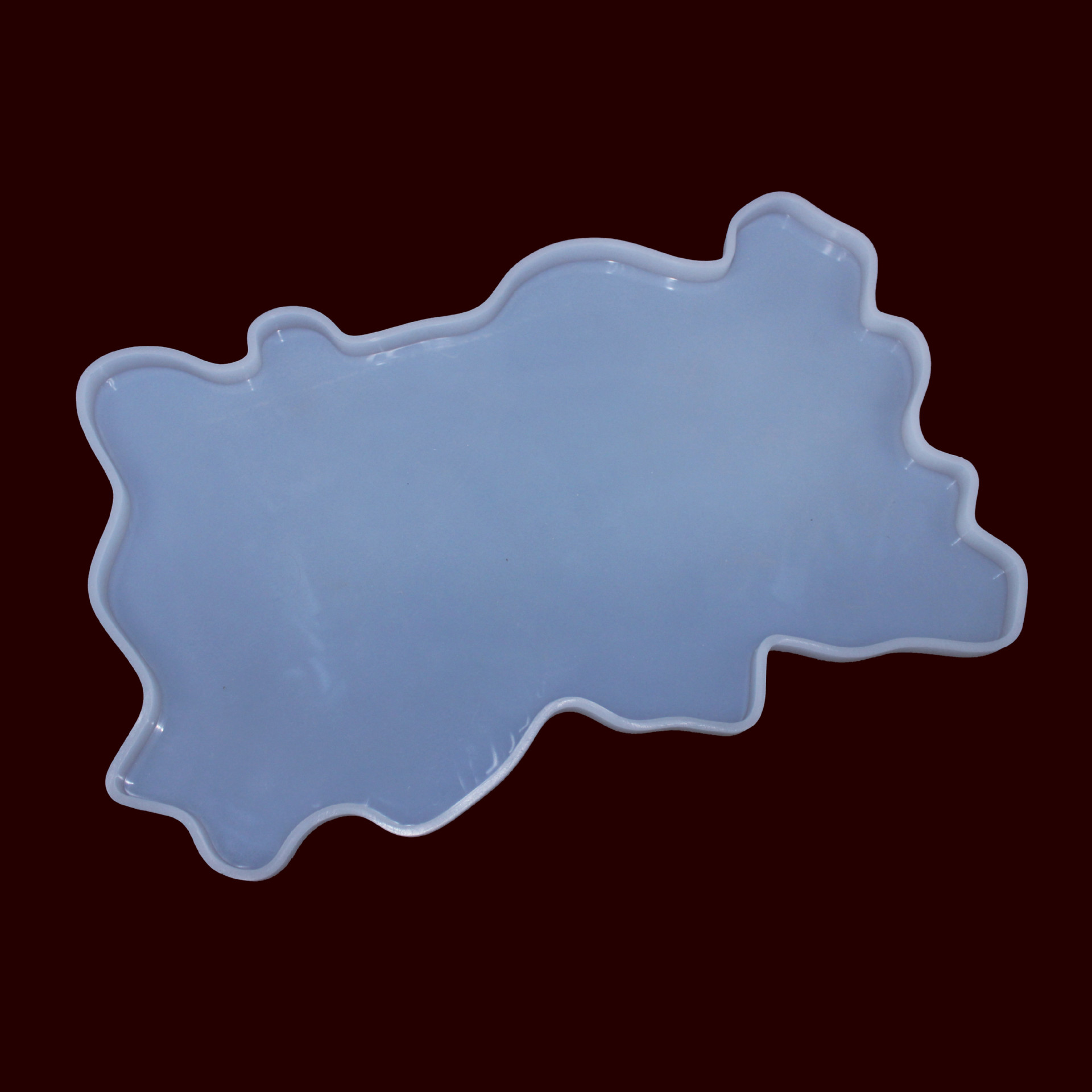 Rectangular Irregular Edge Tray Silicone Mold