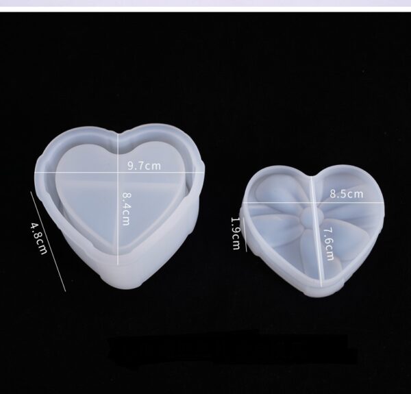 Ribbon Bow Gift Box Storage Silicone Mold