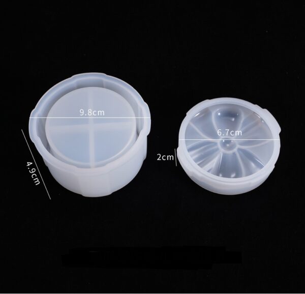 Ribbon Bow Gift Box Storage Silicone Mold
