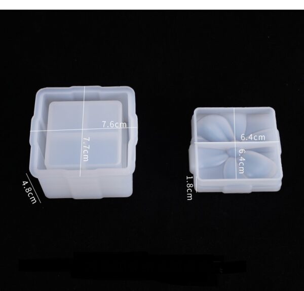Ribbon Bow Gift Box Storage Silicone Mold