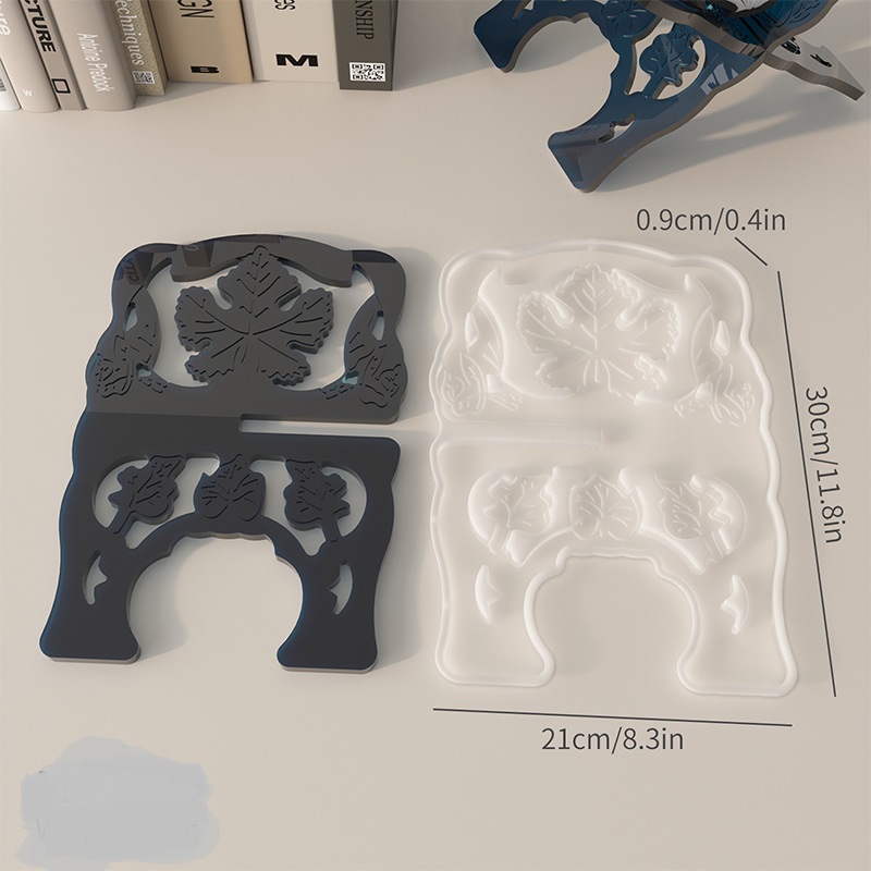 Carved Style Book / Quran Stand Silicone Mold