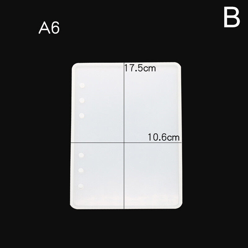 Resuable Notebook Cover Silicone Mold (A4-A7)
