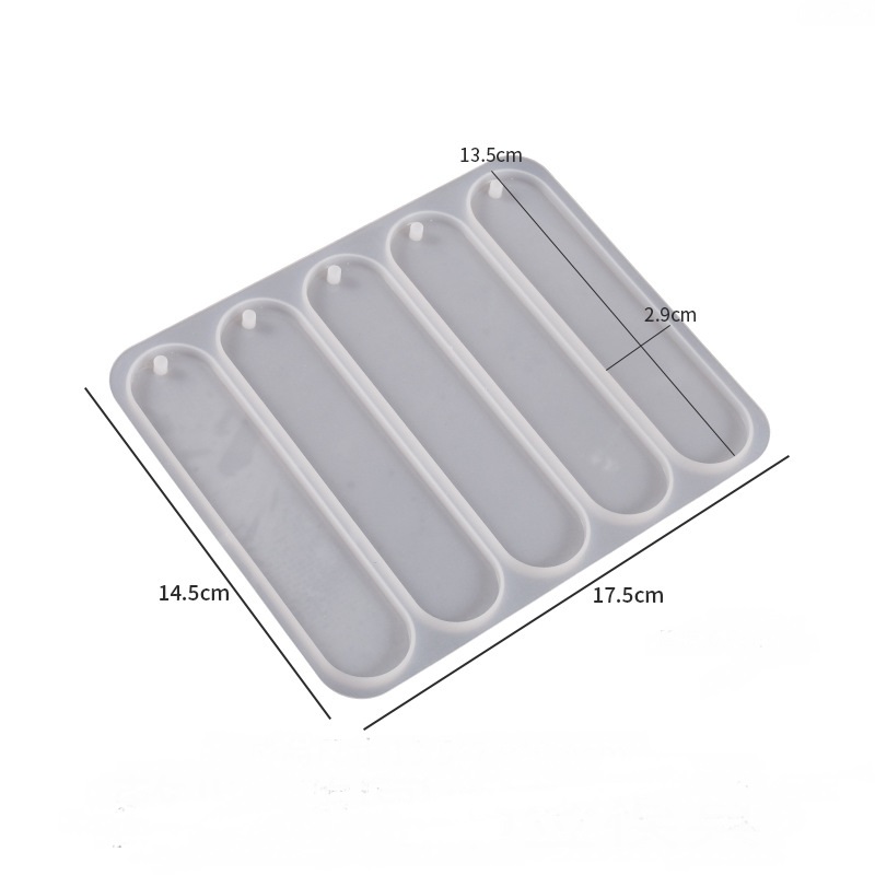 Assorted Shape Bookmark Silicone Mold Set