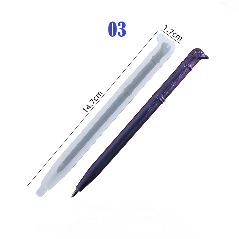 Magic Wand Shape Pen Silicone Mold Kit