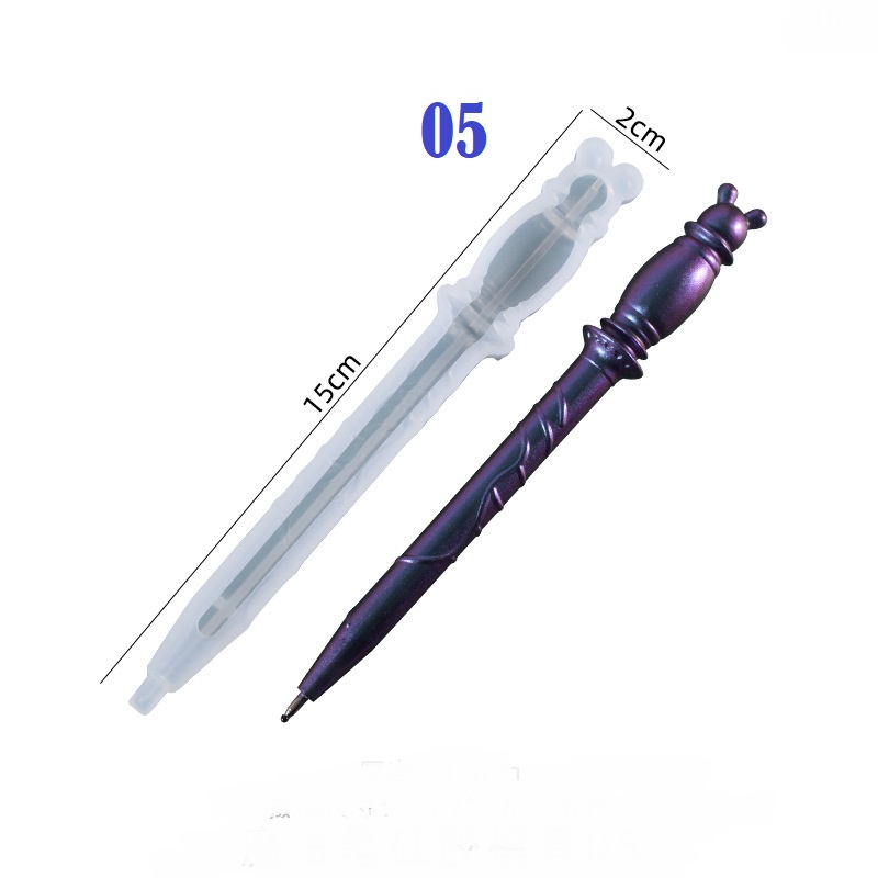 Magic Wand Shape Pen Silicone Mold Kit