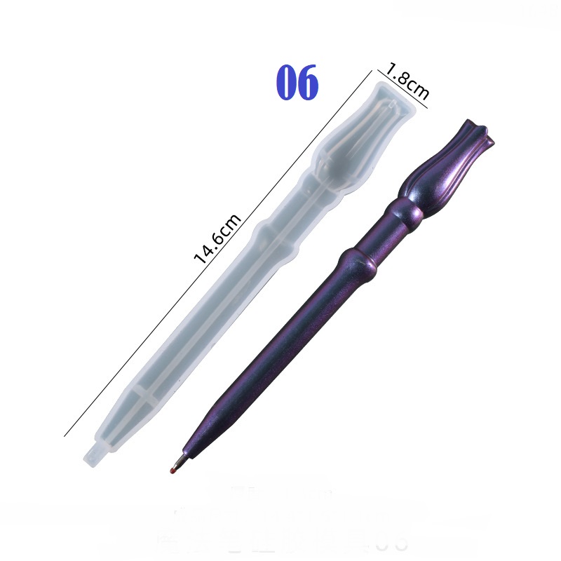 Magic Wand Shape Pen Silicone Mold Kit