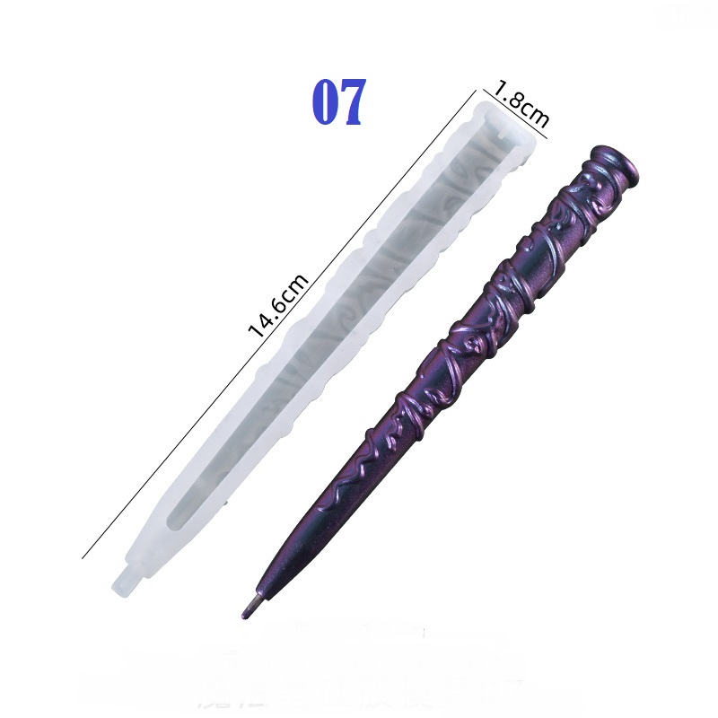 Magic Wand Shape Pen Silicone Mold Kit