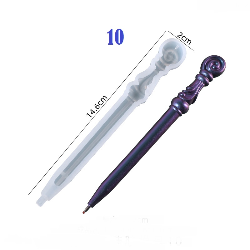 Magic Wand Shape Pen Silicone Mold Kit