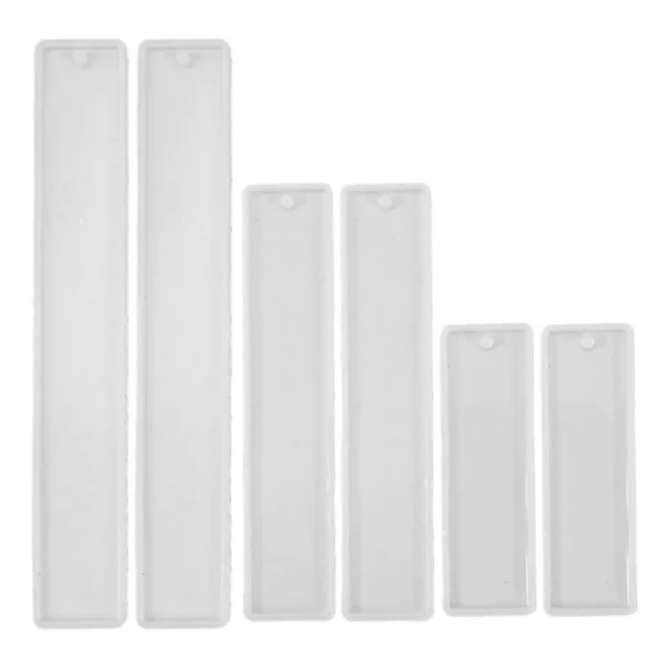Rectangular Bookmark Silicone Mold - 3 Sizes
