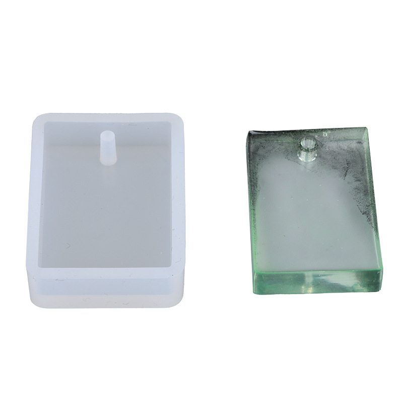 Single Shape Geometric Pendant Silicone Mold