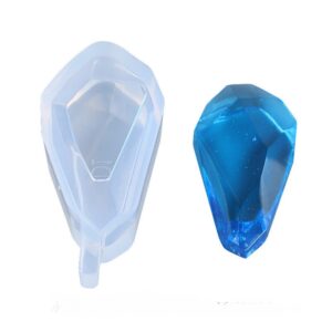 Faceted Gemstone Pendant Silicone Mold Series