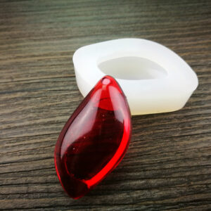 3D Teardrop Crystal Pendant Silicone Mold