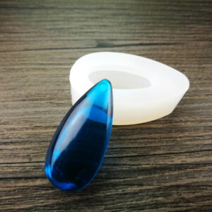 3D Teardrop Crystal Pendant Silicone Mold