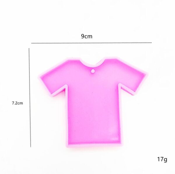 Apparel Shape Keychain Silicone Mold