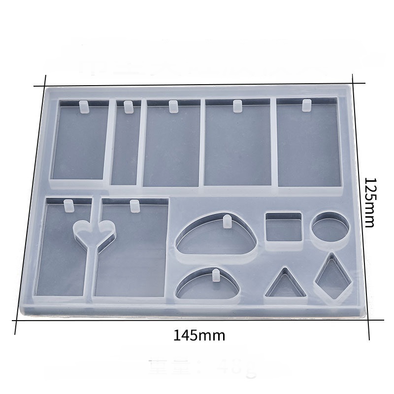 Classic Geometric Pendant Silicone Mold