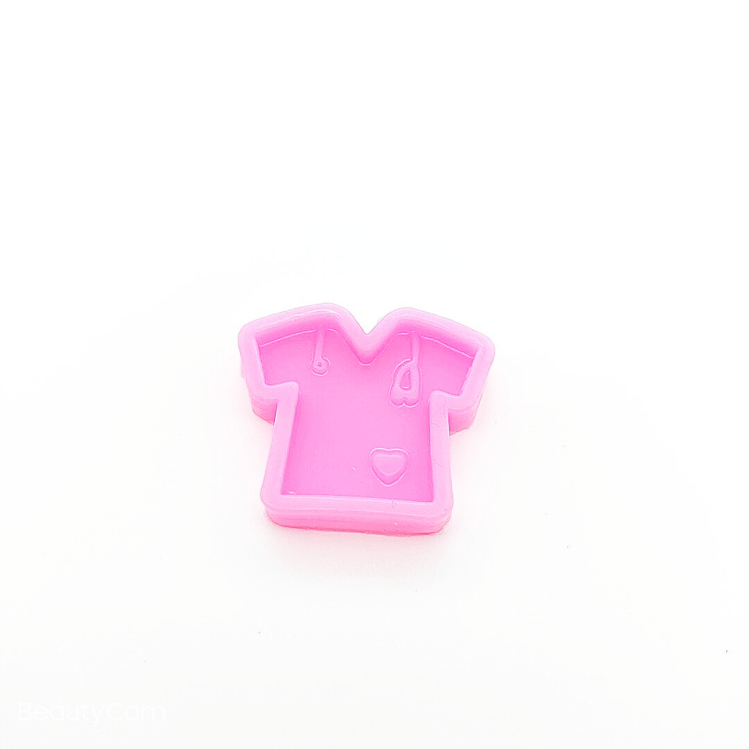 Scrubs Shirt Badge Reel Silicone Mold