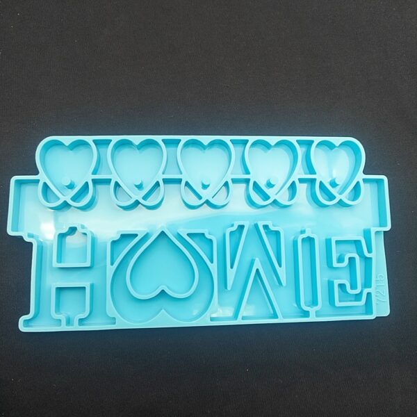 Wall Key Hanger Rack Silicone Mold