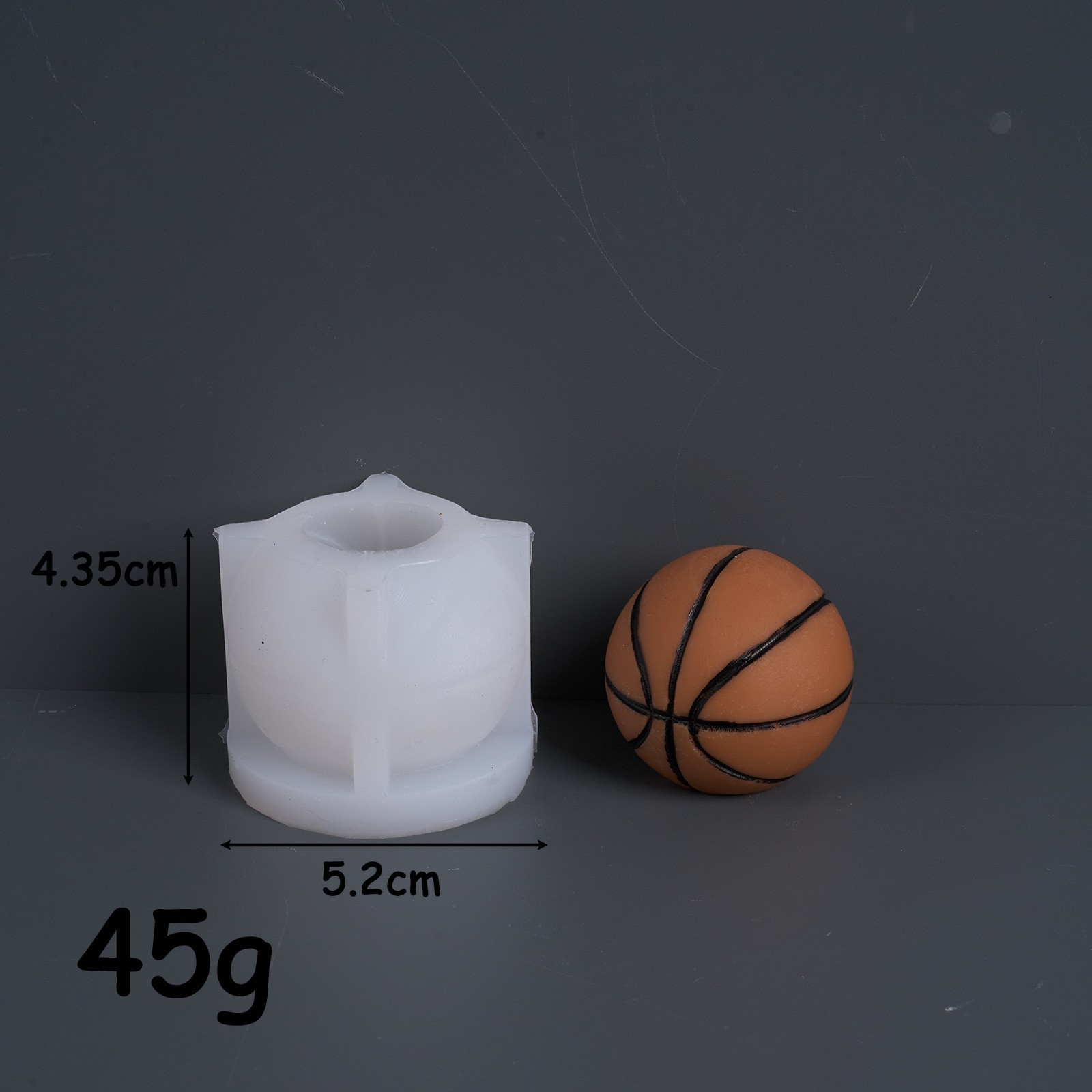 Sports Ball Keychain Candle Mold