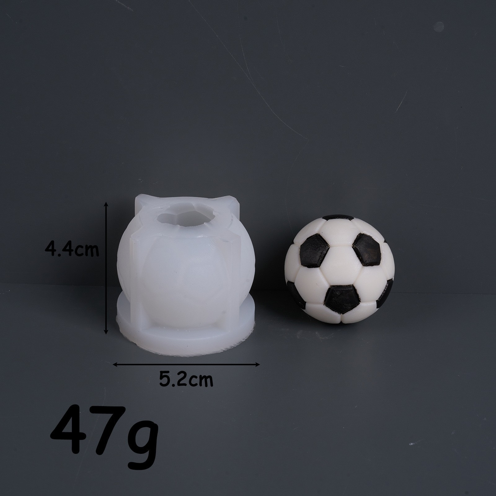 Sports Ball Keychain Candle Mold