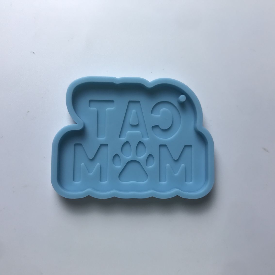 Pet Parent Text Keychain Silicone Mold