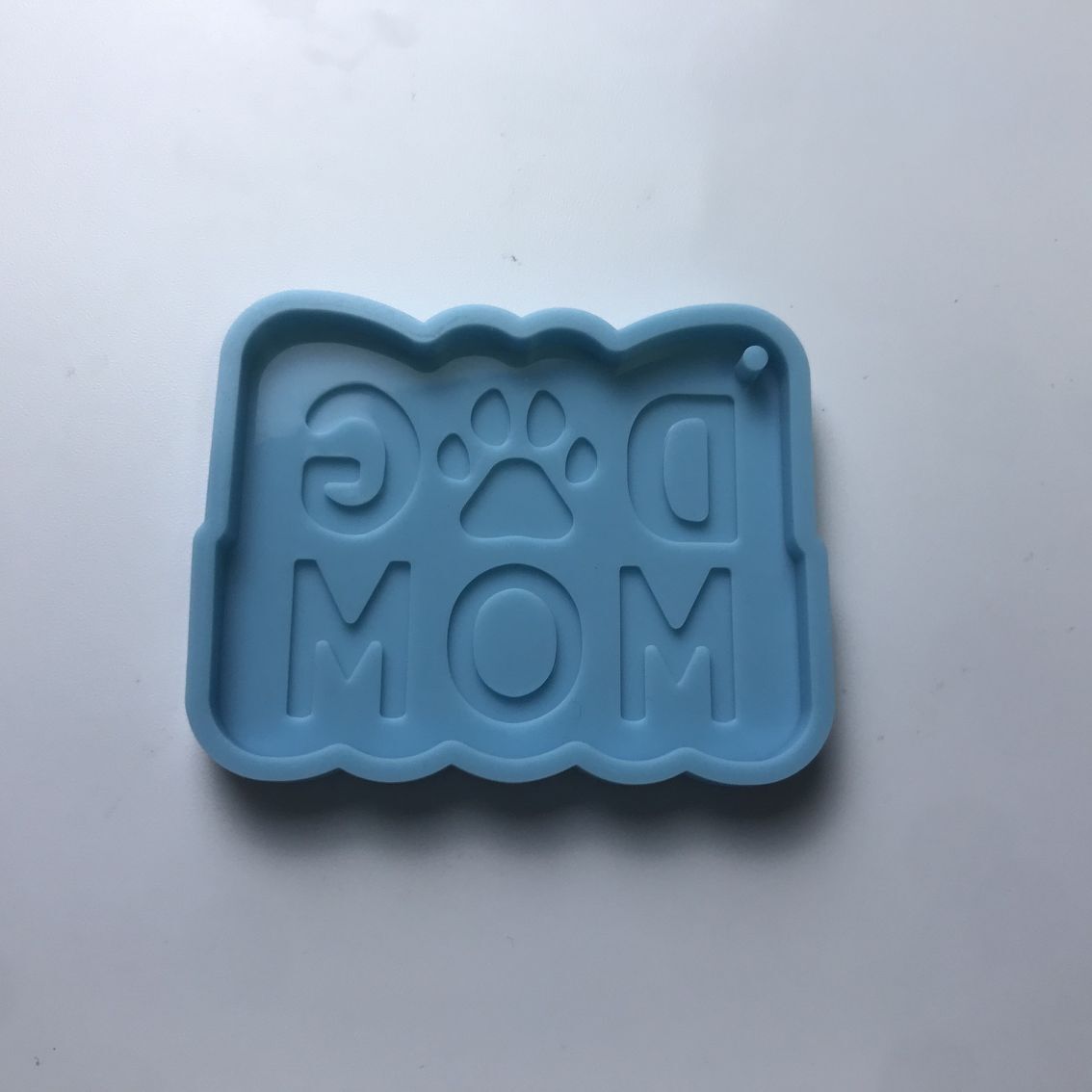 Pet Parent Text Keychain Silicone Mold