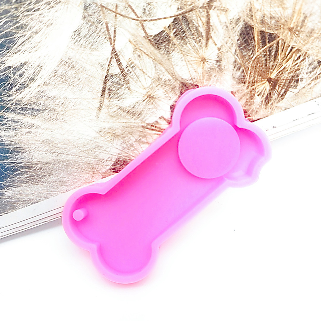 Dog Bone Pet Tag Silicone Mold Set