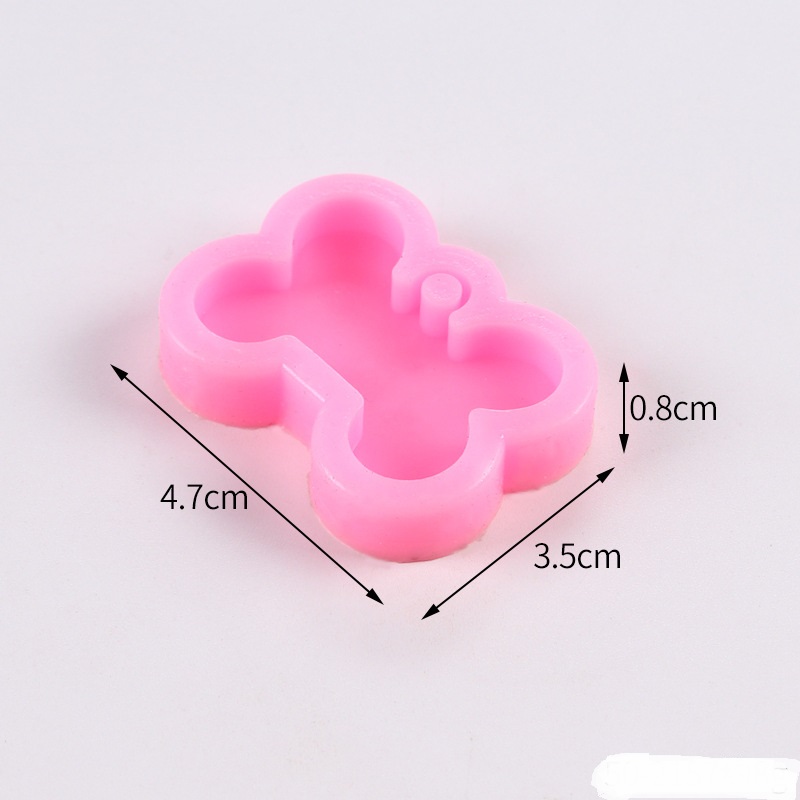 Dog Bone Keychain Pet Tag Silicone Mold