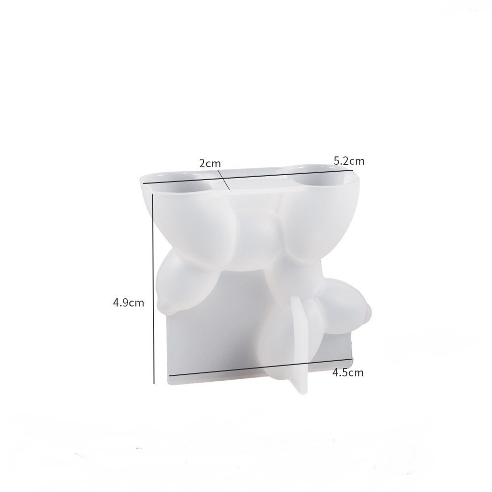 3D Sitting Dog Puppy Silicone Mold