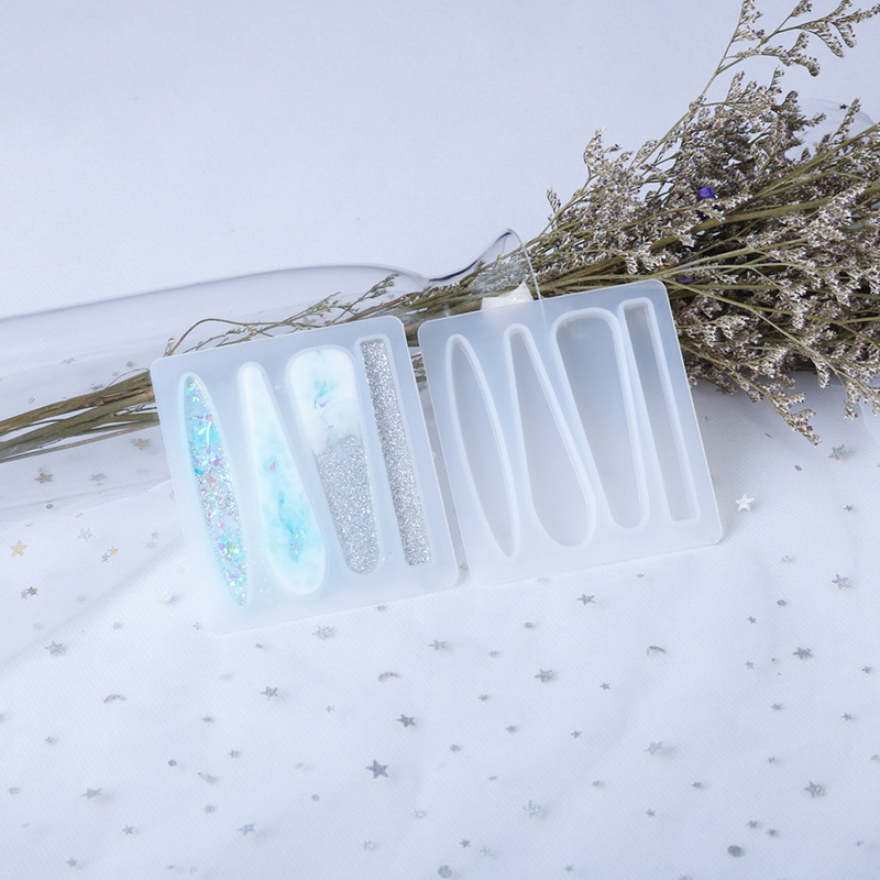 Classic Barrette Hair Clip Silicone Mold - Styles