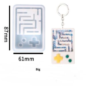 Shaker Maze Game Silicone Mold - Handheld